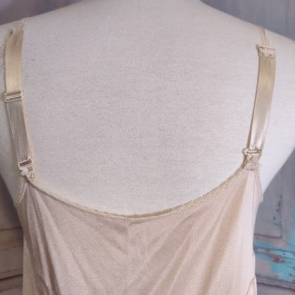 Vintage Vassarette Champagne Slip Dress - Picture 3 of 13